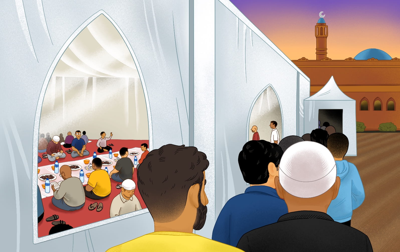 Ramadan Iftar Tent