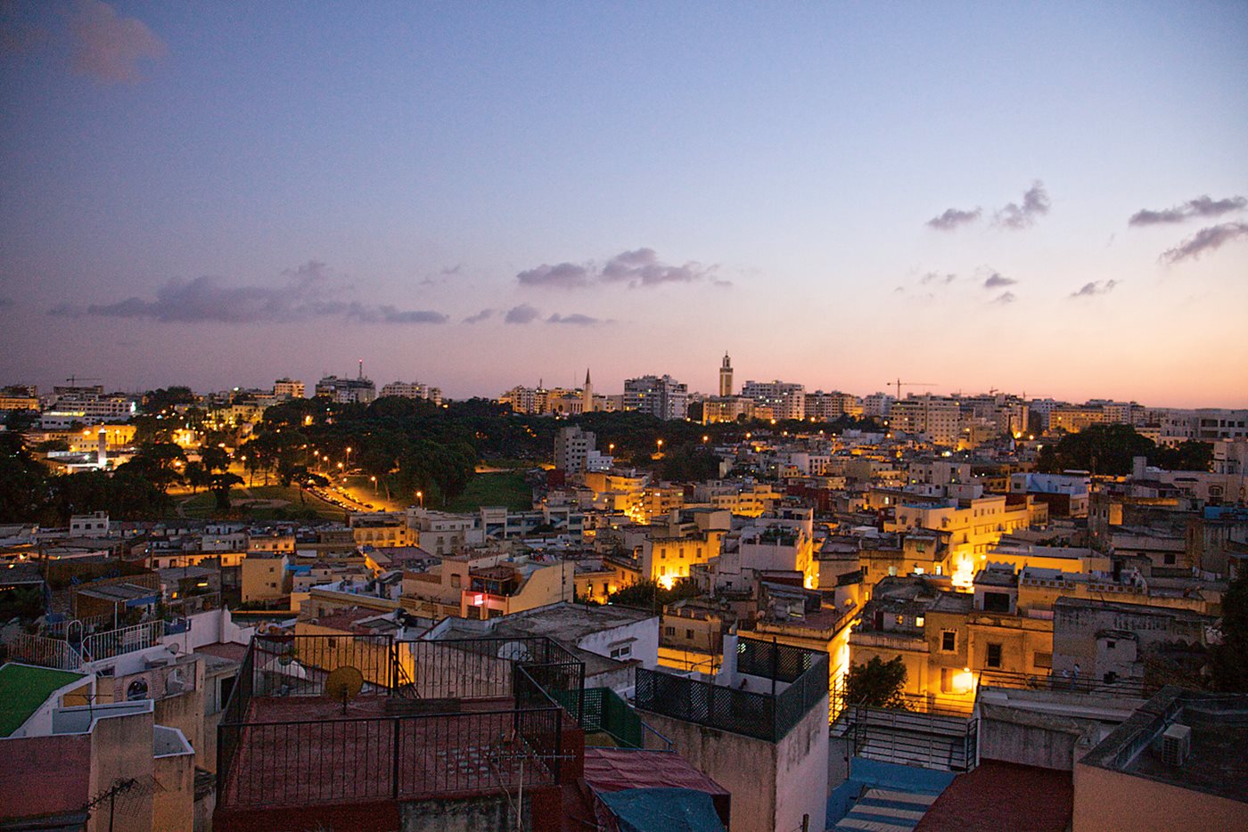 Evening in Tangier.