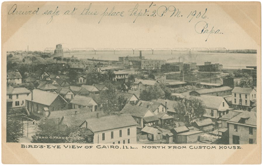 The Illinois Central Railroad had recently completed its bridge over the Ohio River