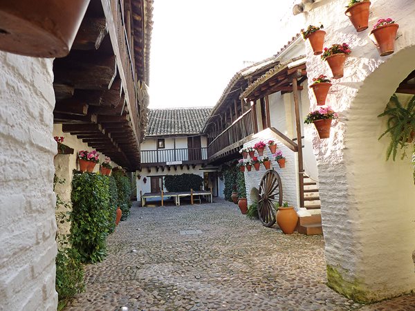 In the heart of Córdoba, another site of Don Quixote’s misadventures was this 15th-century inn, Posada del Potro, at which Cervantes stayed and called a “den of thieves.”