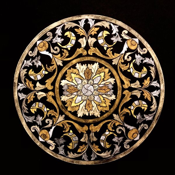 
In this final study of Islamic patterns from around the world, we travel to Southeast Asia to draw a radial pattern and experience the long tradition of architectural floral patterns carved in wood.