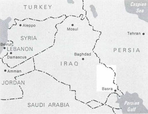 Map of Iraq