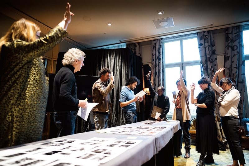 Looking for the top photographs and photo stories of 2022 at World Press Photo's offices in Amsterdam, the jury was comprised of representatives of each of the six continental regions that nominated works: Africa, Asia, Europe, North and Central America, South America, and Southeast Asia and Oceania. "That's so important to have regional partners who would know 100 times better than us how to do these things, and what is acceptable and what isn't,' says El Zein Khoury.