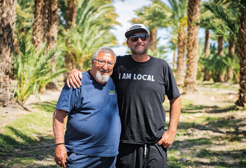 Tadros Tadros founded Aziz Farms, and his son Mark Tadros currently owns and runs the operation near Thermal, California.