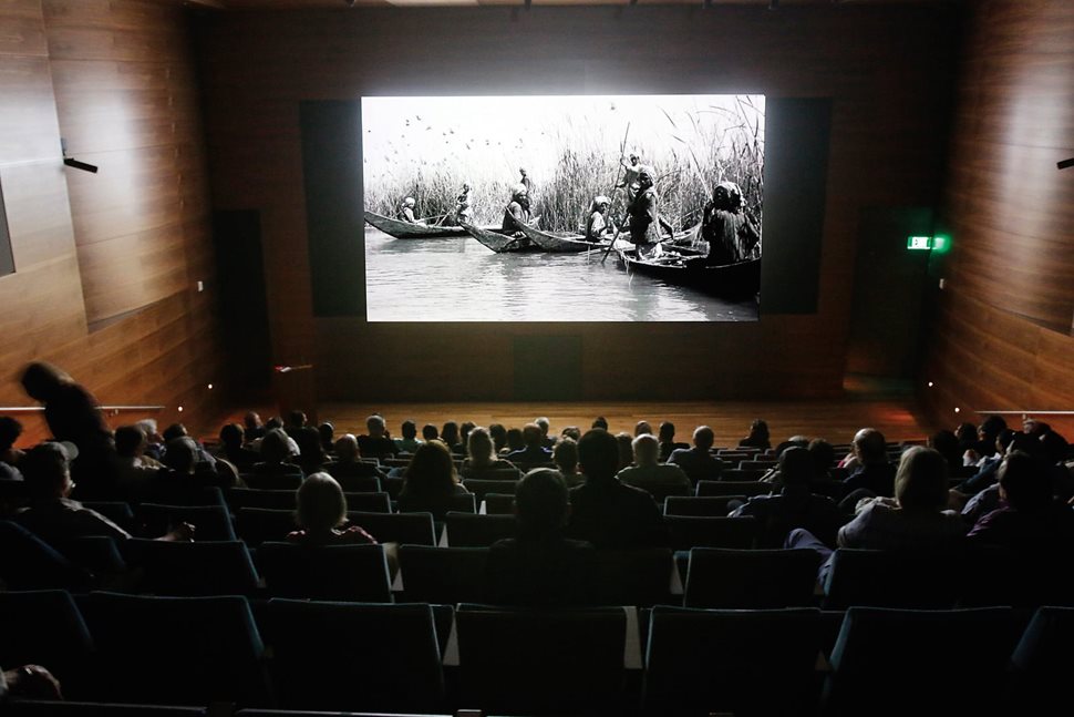 The award-winning Miracle in the Marshes of Iraq is screened at the Lynn Wyatt Theater at The Museum of Fine Arts, Houston. The documentary chronicles the work of Azzam Alwash’s NGO, Nature Iraq, in helping return the marshlands to their former glory.