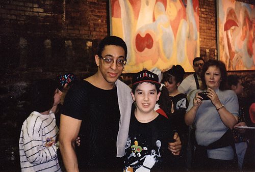 International tap dance virtuoso Andrew Nemr began learning the art as a boy. At 9 years old, he watched the movie Tap, which inspired a lifelong dedication to the craft that has included training with some of tap’s top names, including Harold Cromer, seated at left, and Gregory Hines, below. 