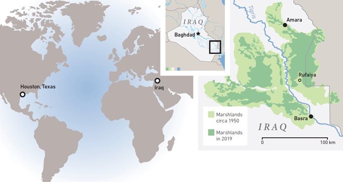 Map of Iraq